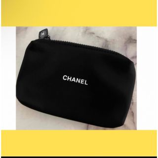 シャネル(CHANEL)のCHANELポーチ　シャネル　BLACK 送料無料　割引あり(ポーチ)