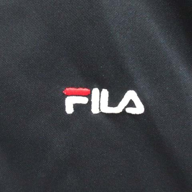 FILA(フィラ)のフィラ ジャージ スタンドネック トラックジャケット ブラック ピンク M スポーツ/アウトドアのスポーツ/アウトドア その他(その他)の商品写真