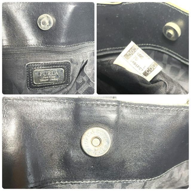 FURLA - フルラ ビジネスバッグ トート ハンド ロゴ型押し