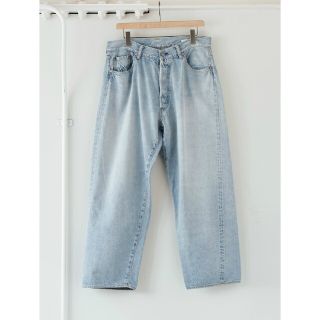 コモリ(COMOLI)のCOMOLI 5Pパンツ 23SS ブリーチ(デニム/ジーンズ)