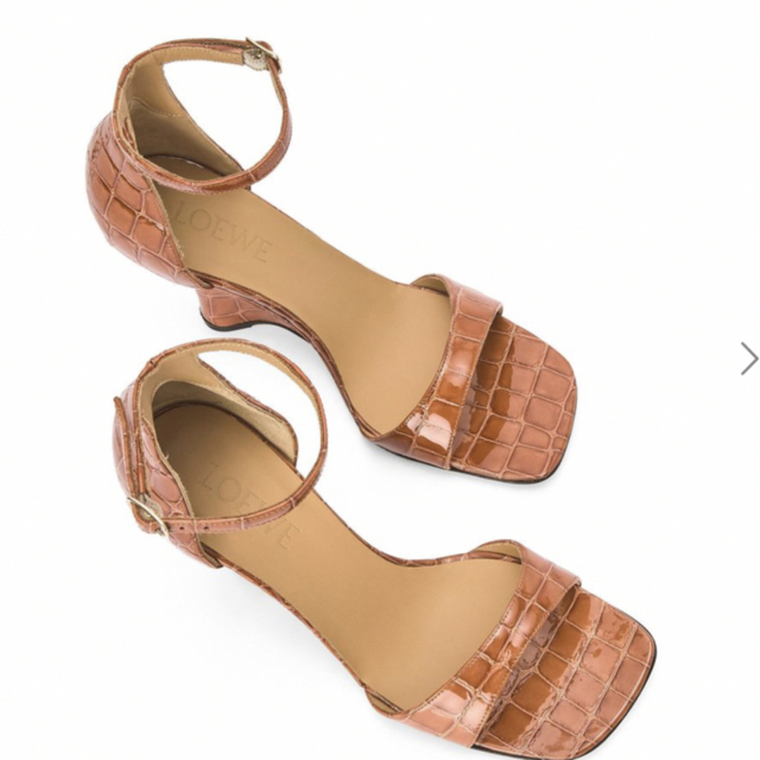 引越しのためセール　Loewe Wedge sandal in calfskinレディース