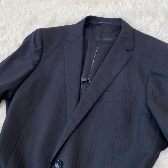 MODA RITORNO メンズ　スーツ　セットアップ　3ピース　紳士服　黒 メンズのスーツ(セットアップ)の商品写真