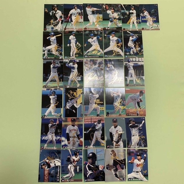 【2000年】プロ野球チップスカード サイン入りセット エンタメ/ホビーのタレントグッズ(スポーツ選手)の商品写真