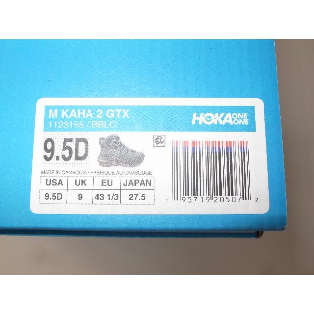 HOKA ONE ONE(ホカオネオネ)のHOKA ONEONE KAHA 2 MID GTX ゴアテックス 27.5cm メンズの靴/シューズ(ブーツ)の商品写真