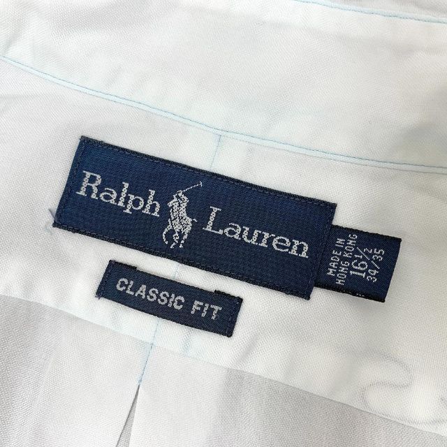 Ralph Lauren(ラルフローレン)のラルフローレン 90s ブリーチ染め クラシックフィット BD 長袖 シャツ レディースのトップス(シャツ/ブラウス(長袖/七分))の商品写真