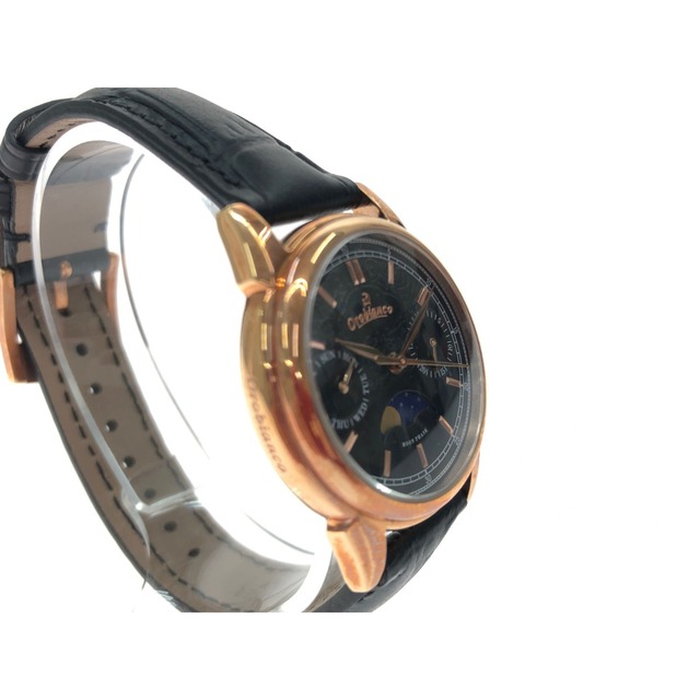 Orobianco(オロビアンコ)の▼▼Orobianco オロビアンコ レディース腕時計 クオーツ ビアンコネーロ BIANCONERO ムーンフェイス  OR0075-33 レディースのファッション小物(腕時計)の商品写真