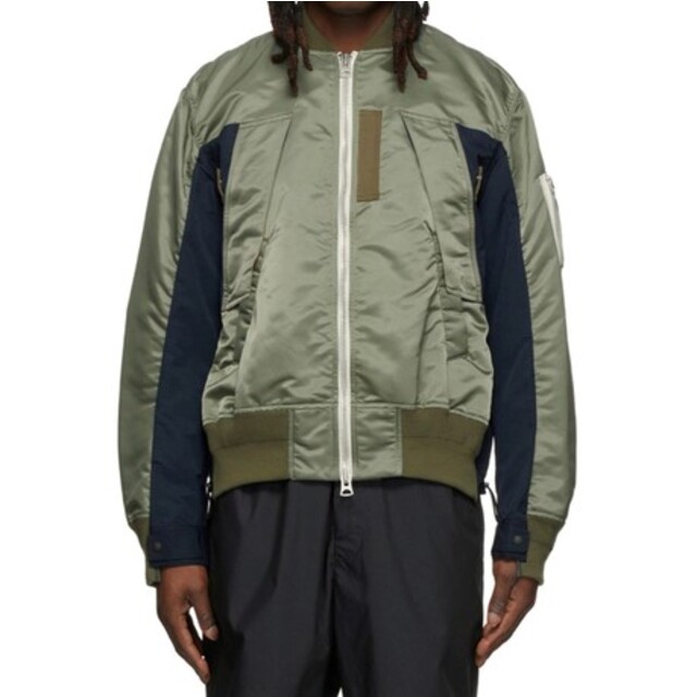 sacai - sacai サカイ 22SS 日本製 Nylon Twill Mix Blouson ナイロン