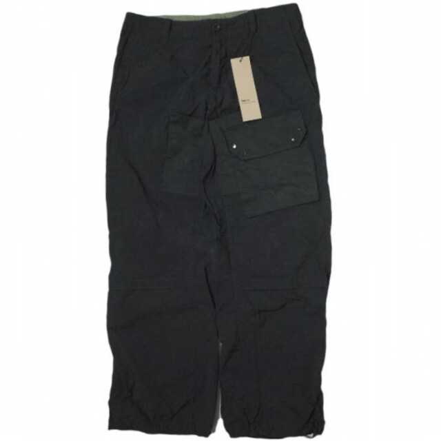 TEN-C テンシー 22AW イタリア製 GARMENT DYED NYLON CARGO PANTS