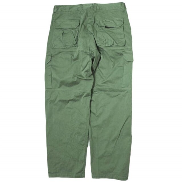 STONE ISLAND(ストーンアイランド)のSTONE ISLAND ストーンアイランド SI CARGO PANTS ガーメントダイコットンウールカーゴパンツ 751530214 32 OLIVE ミリタリー ボトムス【中古】【STONE ISLAND】 メンズのパンツ(ワークパンツ/カーゴパンツ)の商品写真