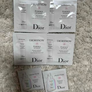 ディオール(Dior)のDior  SNOW サンプルセット　洗顔　美容液(洗顔料)