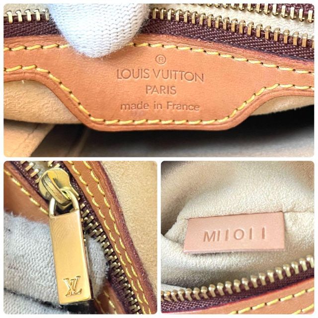 極美品】ルイヴィトン ルーピング MM ショルダーバッグ モノグラム レザー-
