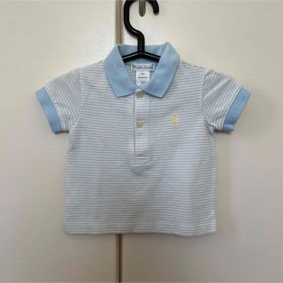 ラルフローレン(Ralph Lauren)のラルフローレン ボーダーポロシャツ 6M(70サイズ)(シャツ/カットソー)