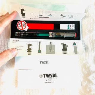 TWSBI ツイスビー 万年筆 ECO-T エコT クリア　F細字(ペン/マーカー)