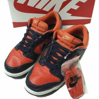 ナイキ(NIKE)のNIKE ナイキ DUNK LOW SP ダンクロー CU1727-800 US9.5(27.5cm) UNIVERSITY ORANGE/MARINE-MARINE スニーカー シューズ【中古】【NIKE】(スニーカー)