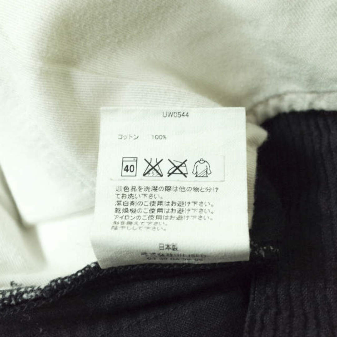 UNUSED(アンユーズド)のUNUSED アンユーズド 16AW 日本製 corduroy baggy pants コーデュロイバギーパンツ UW0544 2 ブラック ワイド 5ポケット ボトムス【中古】【UNUSED】 メンズのパンツ(その他)の商品写真