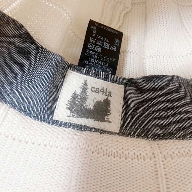 CA4LA(カシラ)のカシラ　ハット　ホワイト レディースの帽子(ハット)の商品写真