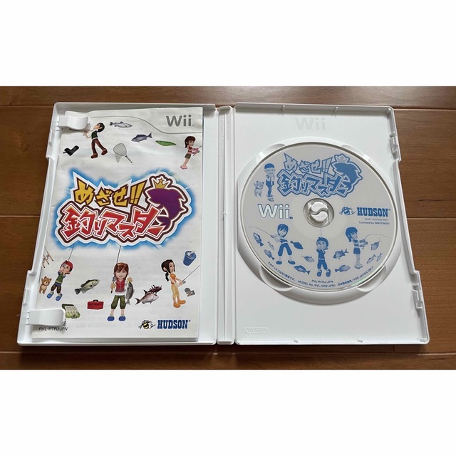 Wii(ウィー)のめざせ!! 釣りマスター Wii エンタメ/ホビーのゲームソフト/ゲーム機本体(家庭用ゲームソフト)の商品写真
