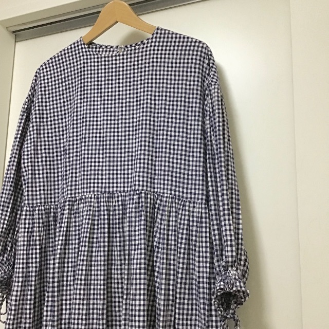 Ron Herman(ロンハーマン)のRHC Checkered Dress ギンガムチェックワンピース レディースのワンピース(ロングワンピース/マキシワンピース)の商品写真