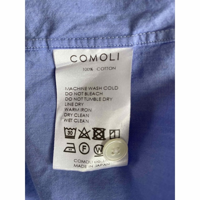 COMOLI(コモリ)のCOMOLI バンドカラーシャツ サイズ1 メンズのトップス(シャツ)の商品写真