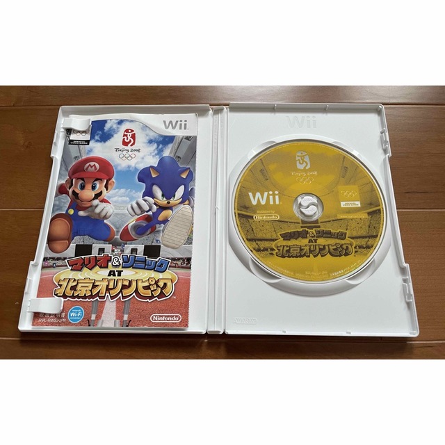 任天堂(ニンテンドウ)のマリオ＆ソニック AT 北京オリンピック Wii エンタメ/ホビーのゲームソフト/ゲーム機本体(家庭用ゲームソフト)の商品写真