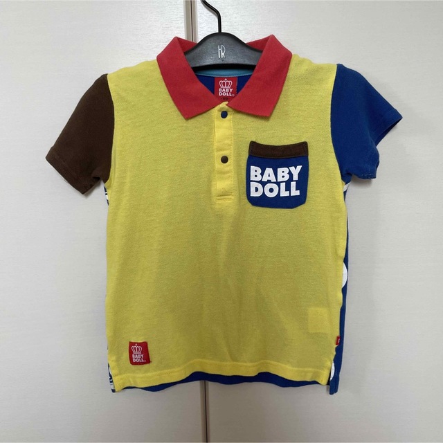 BABYDOLL(ベビードール)のBABY DOLL   半袖ポロシャツ　120㎝ キッズ/ベビー/マタニティのキッズ服男の子用(90cm~)(Tシャツ/カットソー)の商品写真