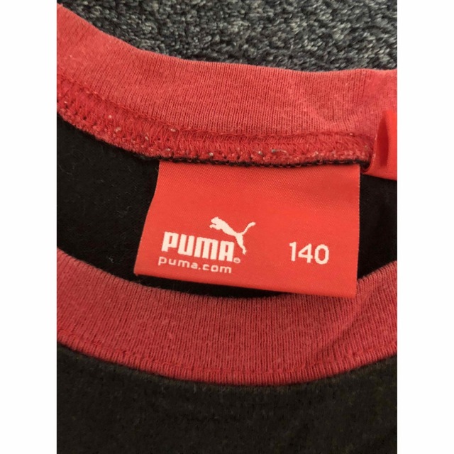 PUMA(プーマ)の140 プーマ ノースリーブ タンクトップ ハーフパンツ キッズ/ベビー/マタニティのキッズ服男の子用(90cm~)(Tシャツ/カットソー)の商品写真