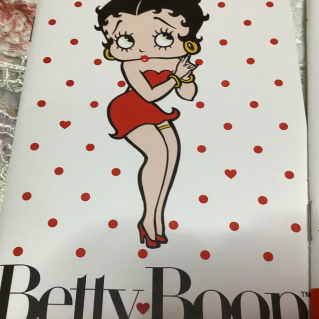 トンボ鉛筆(トンボエンピツ)のBetty   キャリングケース　ミニノート　各1 ベッティ　新品　お値上げ エンタメ/ホビーのおもちゃ/ぬいぐるみ(キャラクターグッズ)の商品写真