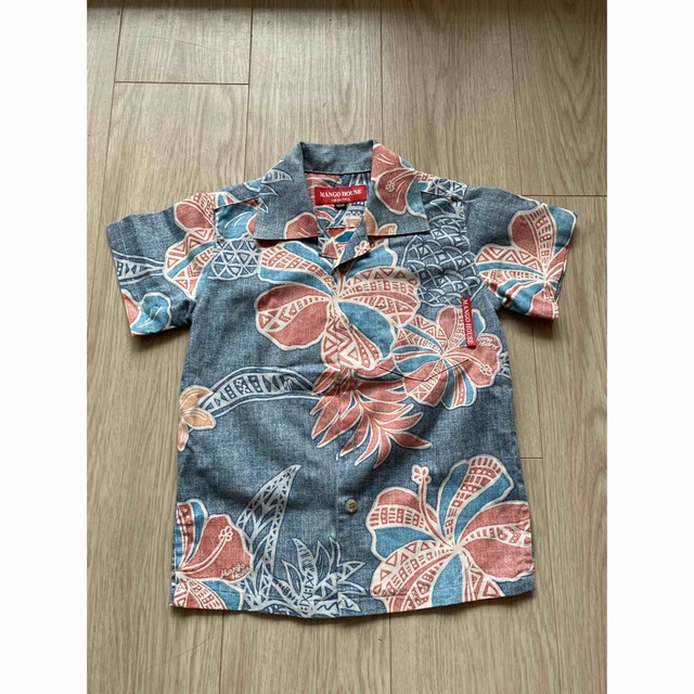 マンゴーハウス　OKINAWA 100 アロハシャツ キッズ/ベビー/マタニティのキッズ服男の子用(90cm~)(Tシャツ/カットソー)の商品写真