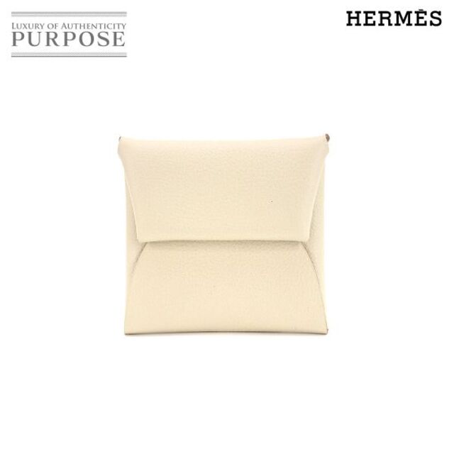 箱付 HERMES エルメスバスティア コインケース　コインパース エトゥープ