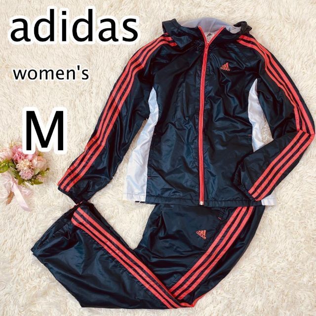 adidas(アディダス)のadidas レディース　ジャージセット　上下　スポーツ　運動　春　アディダス レディースのトップス(その他)の商品写真