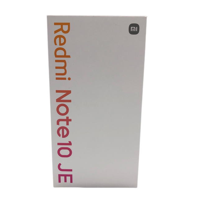 【新品】Redmi Note 10 JE XIG02SSA クロームシルバークロームシルバー