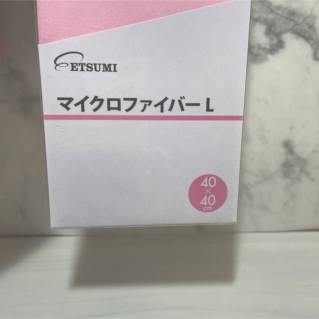 ETSUMI(エツミ)の新品　未使用【 マイクロファイバー Lエツミ クロス 汚れ 掃除】匿名配送 インテリア/住まい/日用品の日用品/生活雑貨/旅行(日用品/生活雑貨)の商品写真