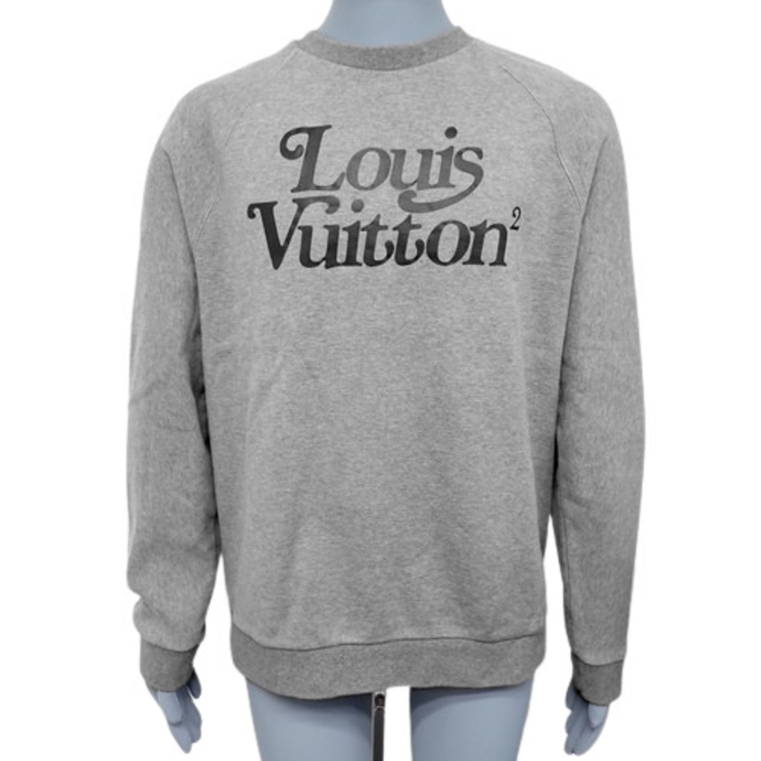 Louis Vuitton Nigo Grey Heart Logo Sweater – Savonches