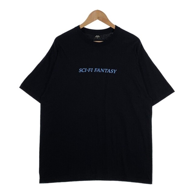 SCI-FI FANTASY サイエンスファンタジー ロゴ プリント Tシャツ
