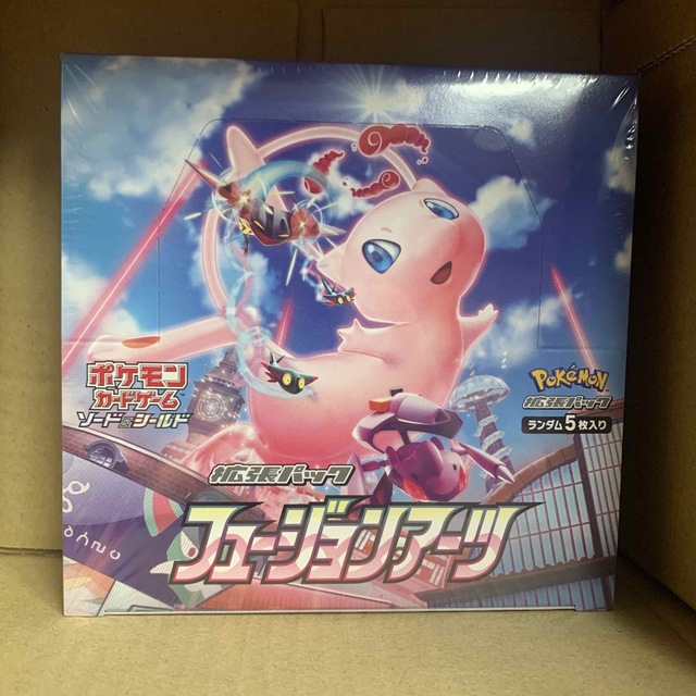 ポケモンカードフュージョンアーツ BOX シュリンク付き 新品未開封