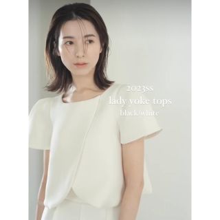 新品未使用 maison de dolce. レディヨークトップス ホワイト 新品未使用 maison de dolce. レディヨークトップス ホワイト