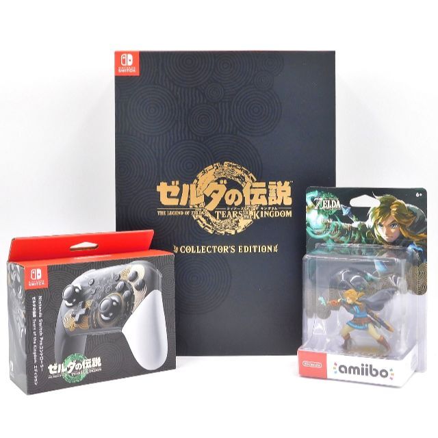 Switch Proコン ゼルダの伝説 ティアーズ オブ ザ キングダムエディ