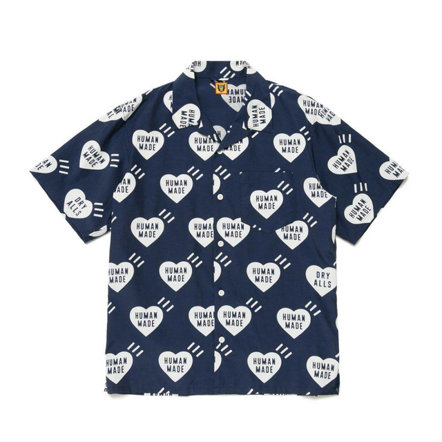 新品！~Human Made~ HEART ALOHA SHIRT  L シャツトップス