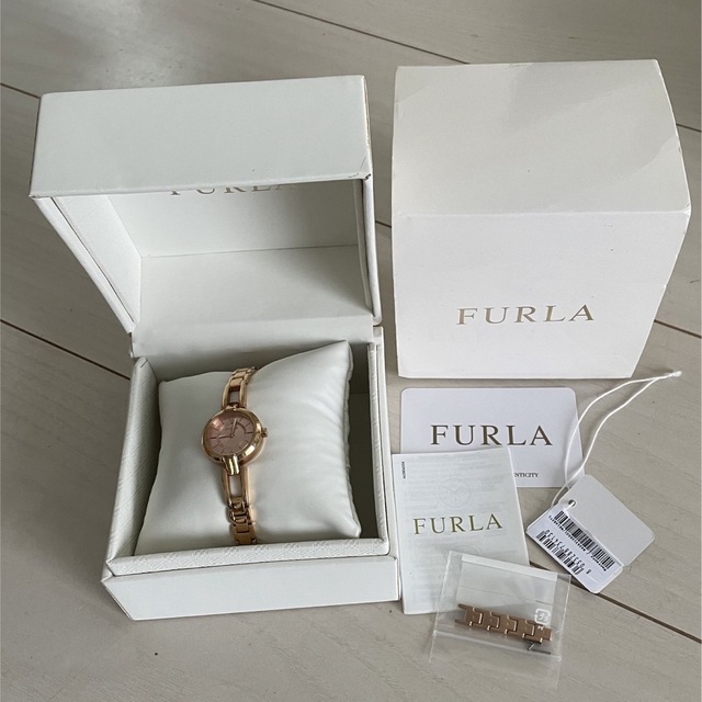 ファッション小物【値下げ！】FURLA(フルラ) Linda 腕時計 ローズゴールド