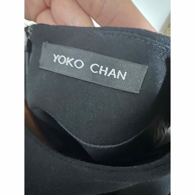 YOKO CHAN(ヨーコチャン)のYOKOCHAN スカラップトップス レディースのトップス(カットソー(半袖/袖なし))の商品写真