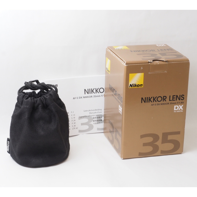 【美品】ニコンNIKKOR 35mm f/1.8G単焦点 ❤️背景ぼかし神レンズ