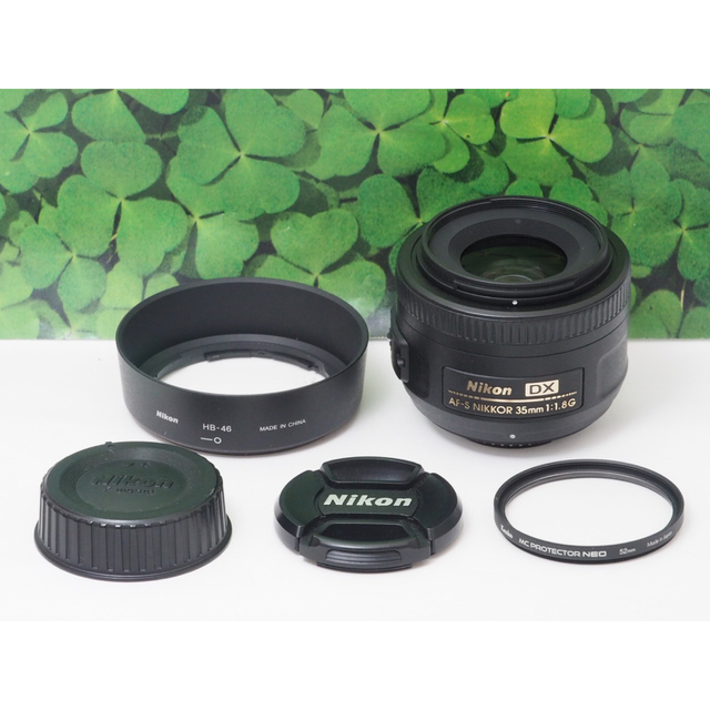 【美品】ニコンNIKKOR 35mm f/1.8G単焦点 ❤️背景ぼかし神レンズ