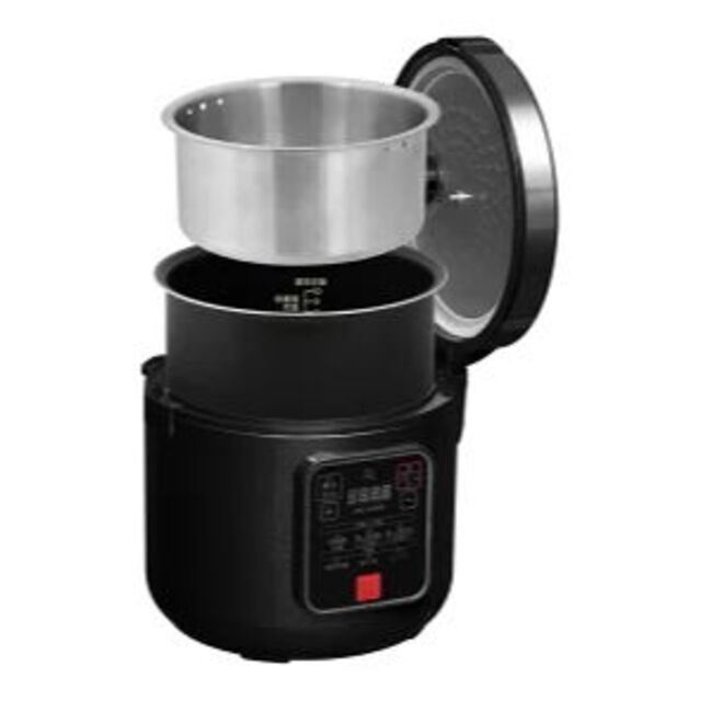 シュアー低糖質炊飯器 SRC-500PB BK
