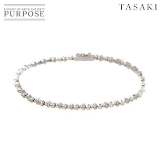 タサキ(TASAKI)のタサキ TASAKI ダイヤ 0.85ct ブレスレット 17.5cm K18 WG ホワイトゴールド 750 田崎真珠 VLP 90187475(ブレスレット/バングル)