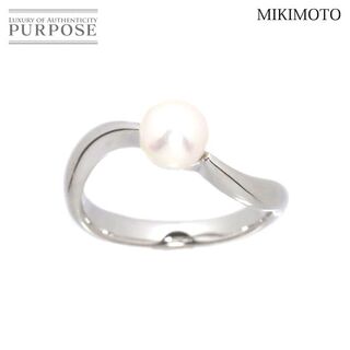 MIKIMOTO - ミキモト MIKIMOTO ペルリータ 10.5号 リング アコヤ真珠 6.0mm Pt プラチナ パール 指輪 VLP 90188278