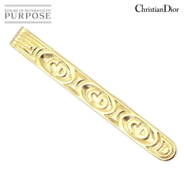クリスチャン ディオール Christian Dior タイピン K18 YG イエローゴールド 750 タイバー VLP 90188843