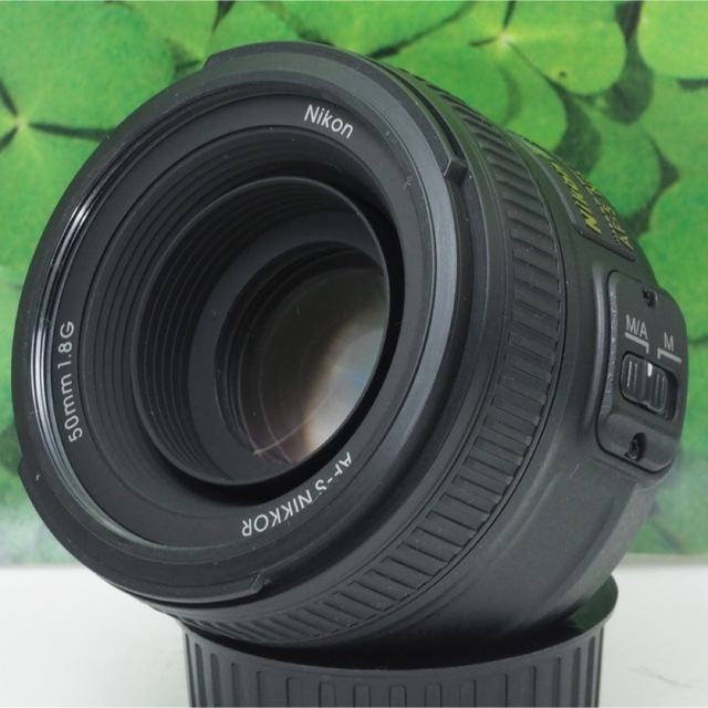 低反発 腰用 超美品☆Nikon AF-S NIKKOR 50mm f/1.8G☆単焦点レンズ