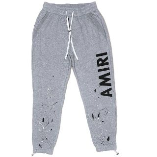WEB限定カラー有 AMIRI アミリ ARMY PAINT スウェットパンツ XL