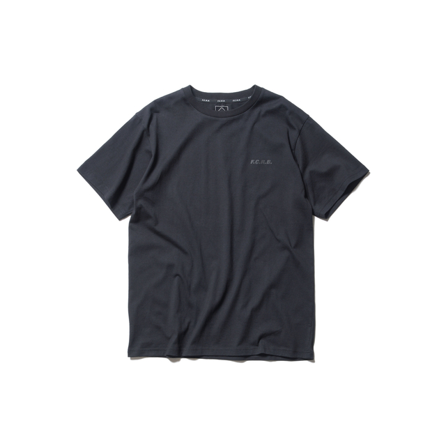 Tシャツ/カットソー(半袖/袖なし)L 新品 送料無料 FCRB 23SS EMBLEM TEE BLACK