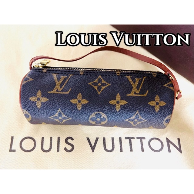 LOUIS VUITTON - ルイヴィトン パピヨン ポーチ モノグラム Bランク ...